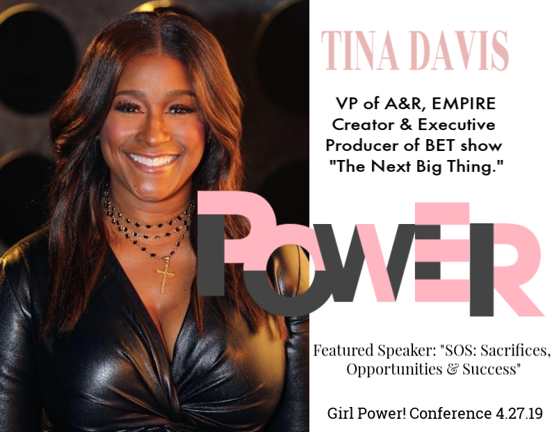 Excited to announce this years featured conference speaker, who has an ear for talent and recognized for artist development, Ms. Tina Davis! Shout out to <a href="/EMPIRE/">EMPIRE</a> for bringing her back to the Bay! Tix on sale now.
 #womeninmusic #WomenEmpowerment #musicbusiness #artists