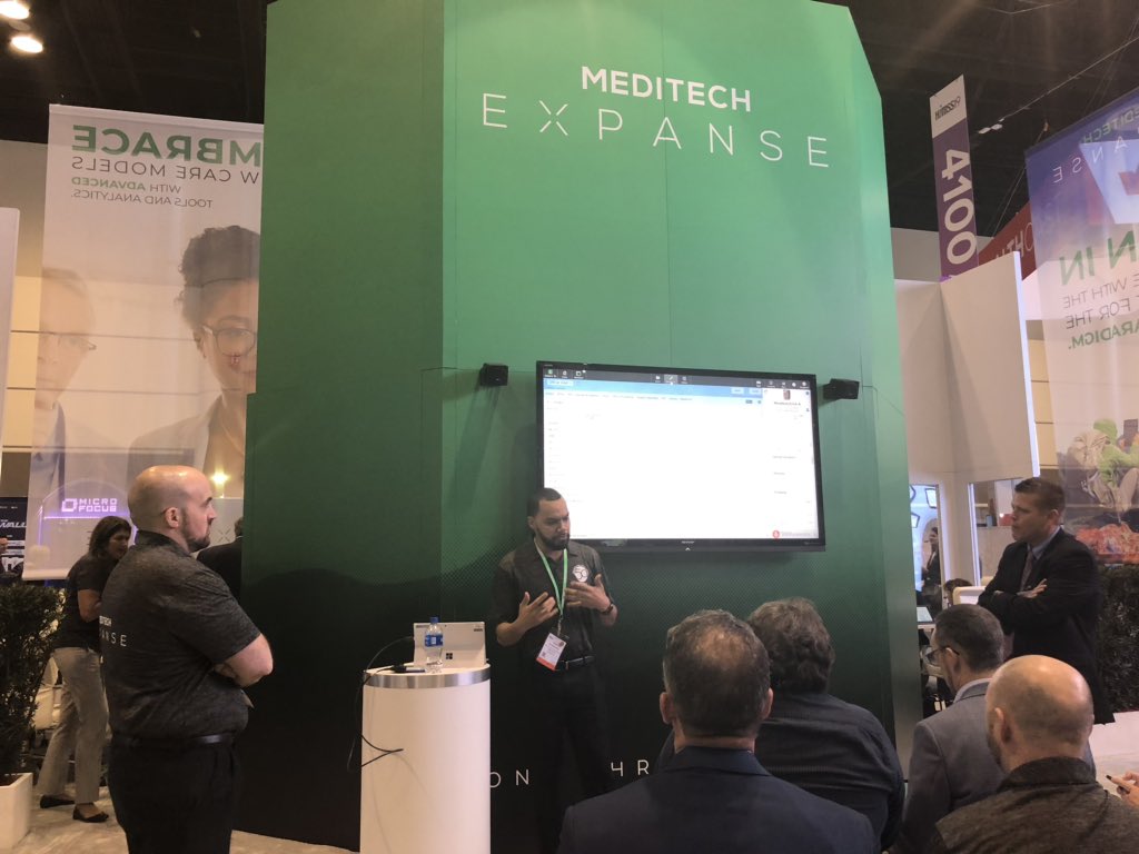 OnCallLearning's tweet photo. #MEDITECH #himss19 #meditechexpanse https://t.co/jSFzsT2VPF