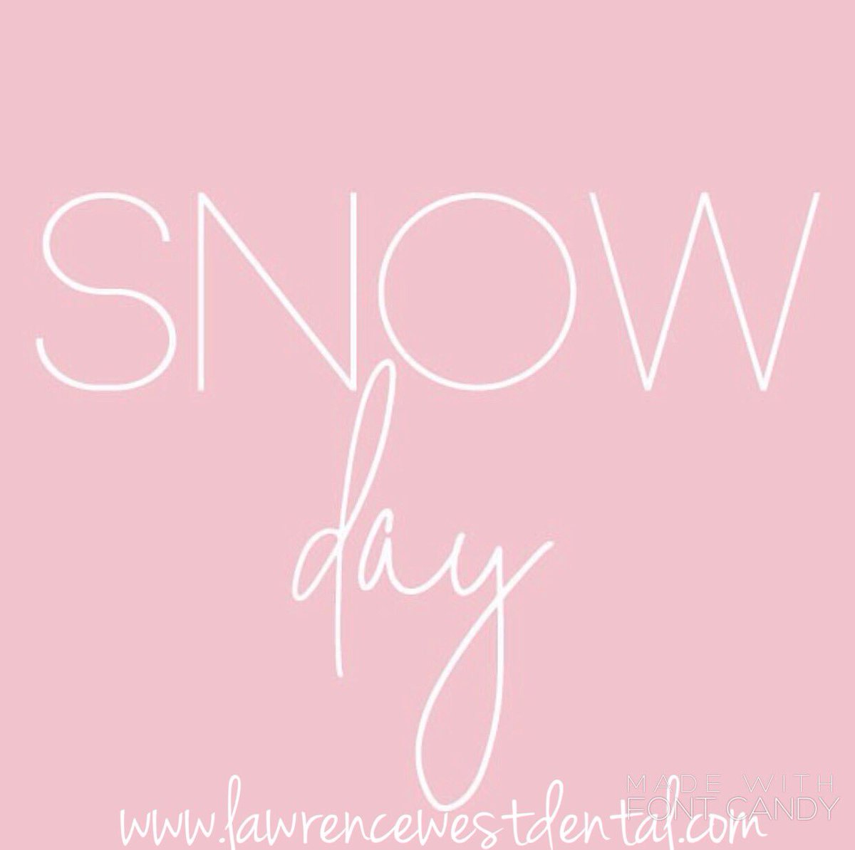 LWDental's tweet photo. Good afternoon Toronto! Due to the ❄️snowstorm❄️ Lawrence West Dental is Closed today for the safety of our clients and our team. Please email us with any questions or concerns: dentistry@lawrencewestdental.com. Stay safe ⛄️ https://t.co/XsPNVRsHKZ