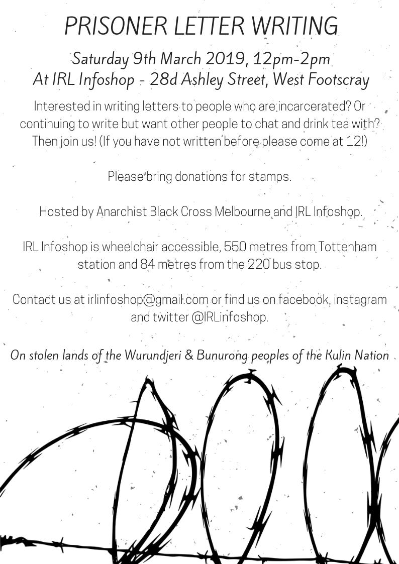 irlinfoshop's tweet photo. #CommunityNotPrisons https://t.co/1nzw3F4DOc