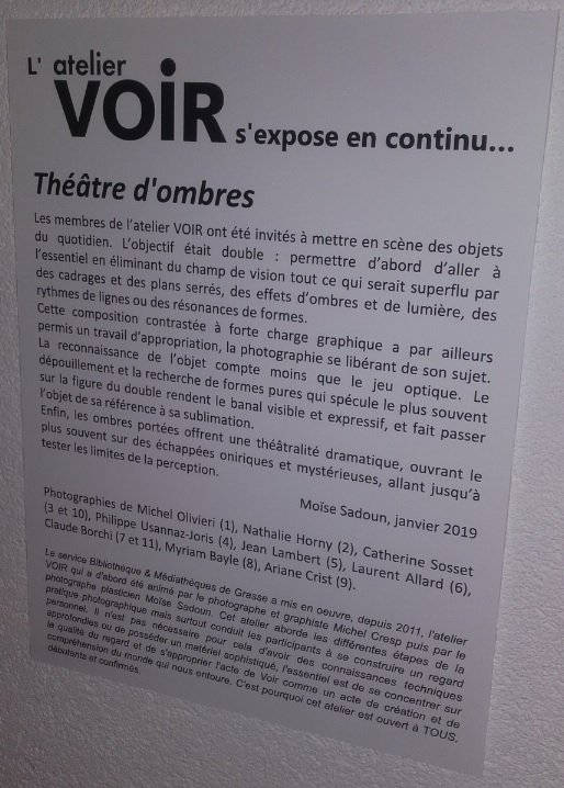 grassealunisson's tweet photo. #Grasse à l'Unisson & @ObjectifGrasse étaient au #vernissage de l' #exposition "Théâtre d'ombres" donnée par l' #AtelierVoir à la #VillaSaintHilaire jusqu'au 27/04/19. #Grasse06 #CAPG #PaysdeGrasse #CôtedAzur #Sud #PACA #France #GAU #AAU #LFAU #ObjectifGrasse #Laget #Cacelli https://t.co/wRz2ctDhkC