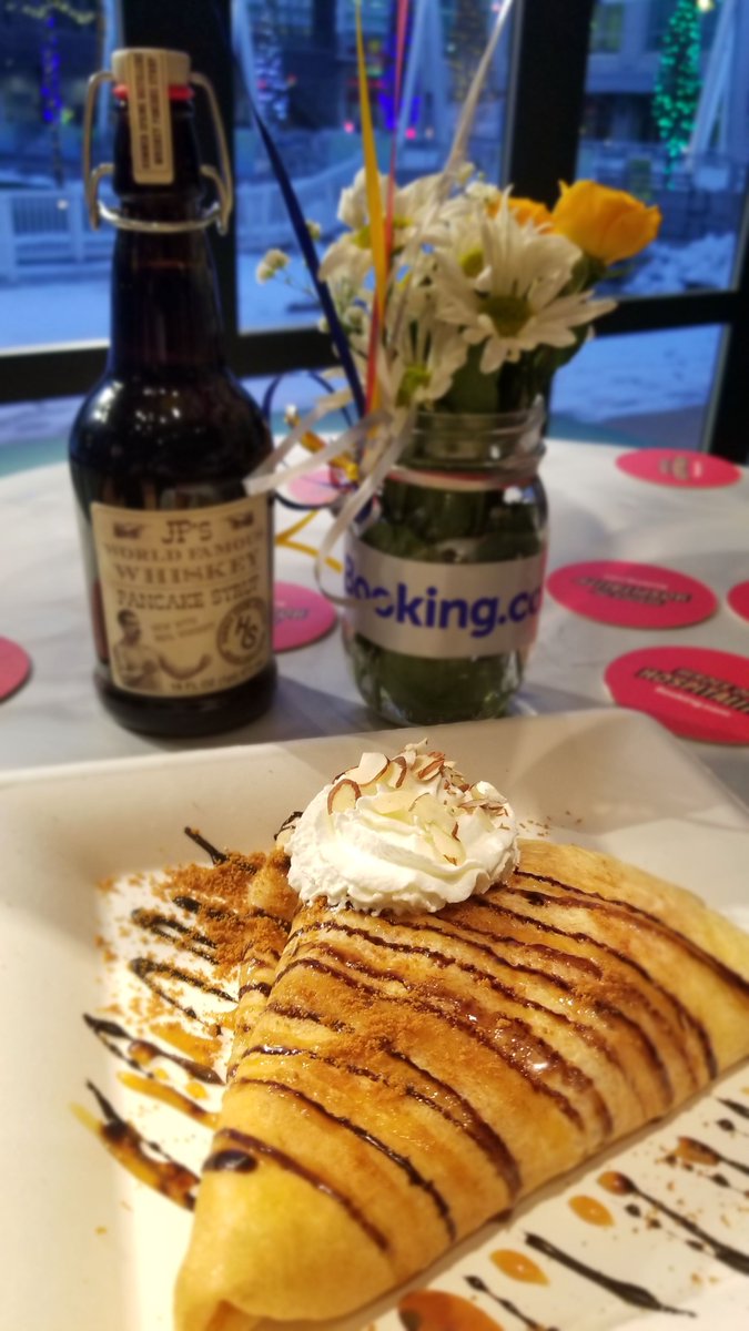 dalicrepes's tweet photo. Something very exciting!
Whiskey Crepes!
Mandarin oranges, Hammer Spring Distillers
whiskey syrup, whipped cream and more.

#crepe #saltlakecity #Whisky #parkcity #hammersprung #utahdistillery
#funutah https://t.co/vacGcbb6hL