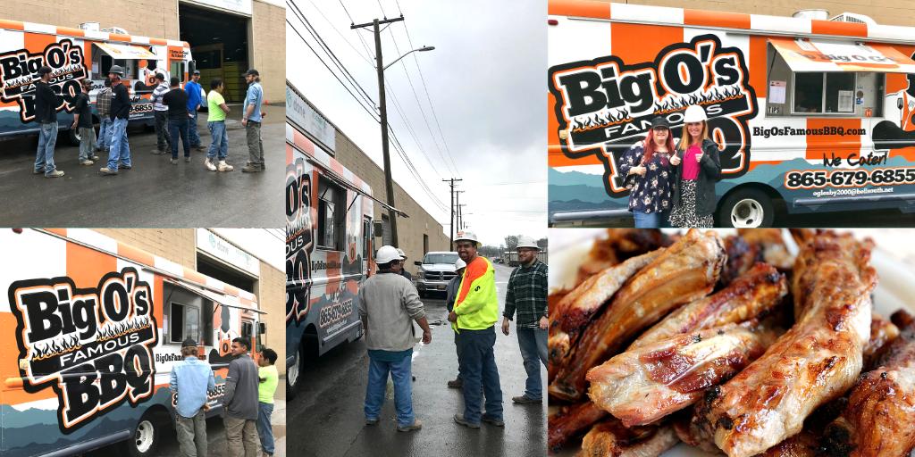 DoneModular's tweet image. #TeamBuilding last week with Big O&apos;s Famous BBQ food truck!