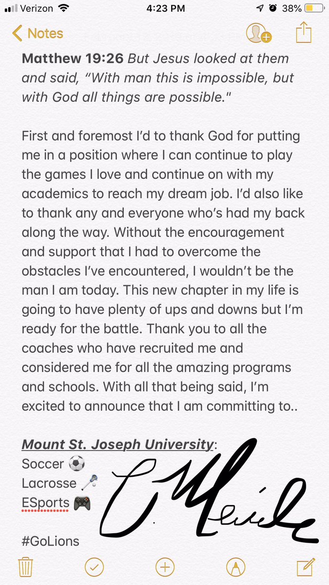 ColeMericle's tweet photo. All Glory To God 🙏❤️
100% Committed 💙💛 https://t.co/da3ZZAbw0W