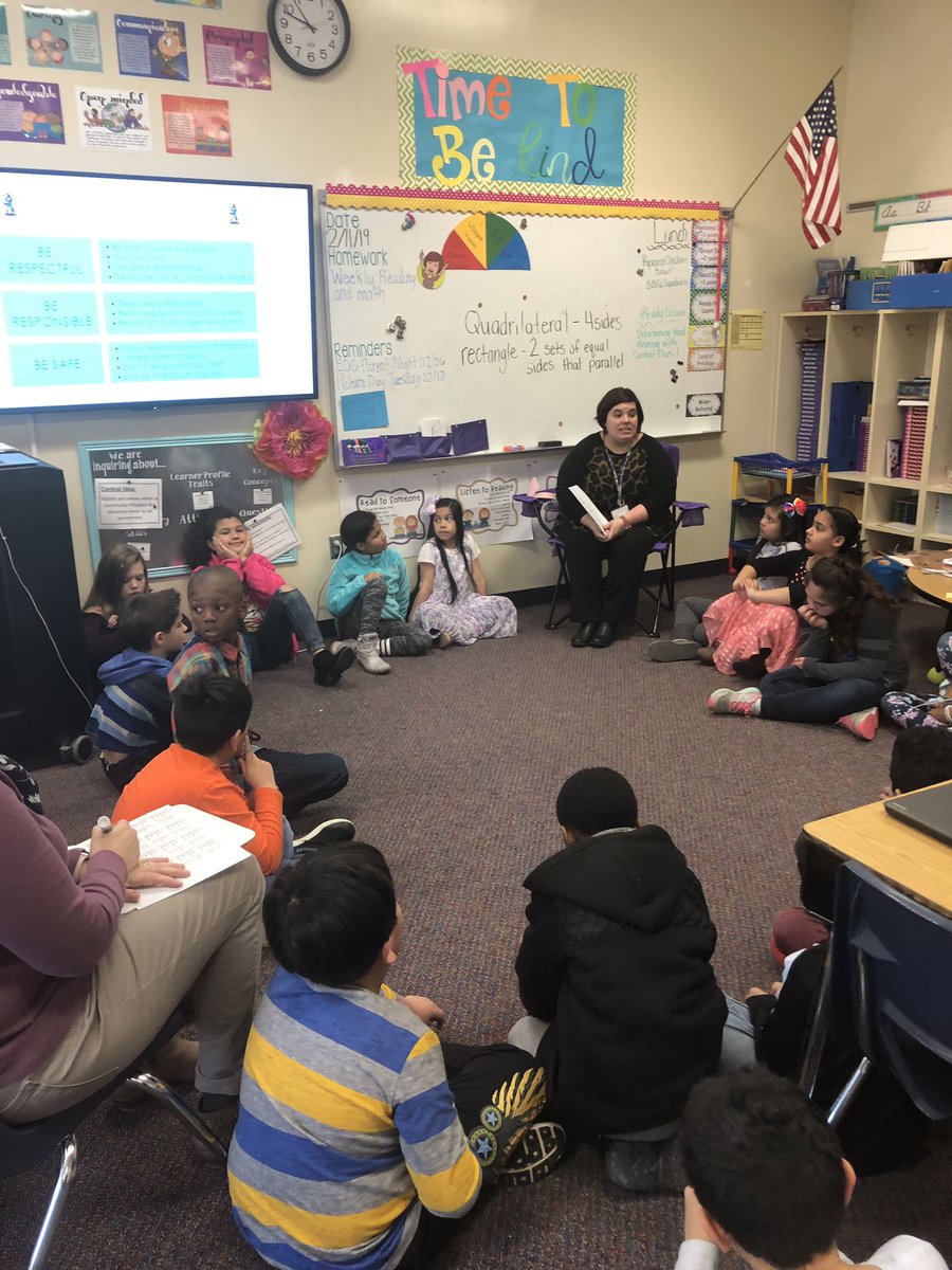 AnnaAAP13's tweet photo. The power of class meetings🙌🏻Teachers and students sitting in a circle, face to face discussing roles and responsibilities💙 #groWHere #3rdgraderocks #positiverelationships https://t.co/kKjfJ494yT