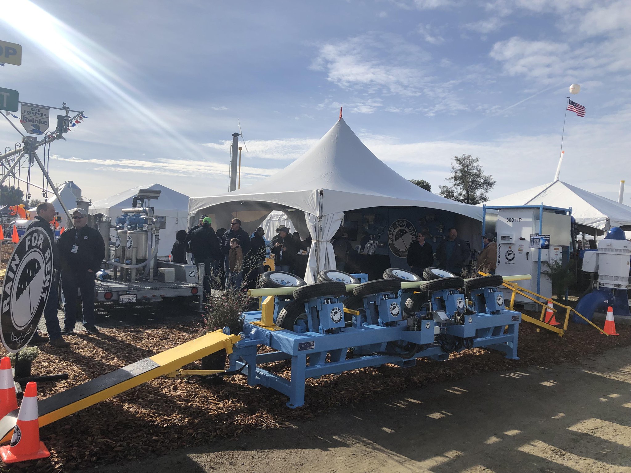Rain for Rent on Twitter "Our booth is all set up for the 2019 World