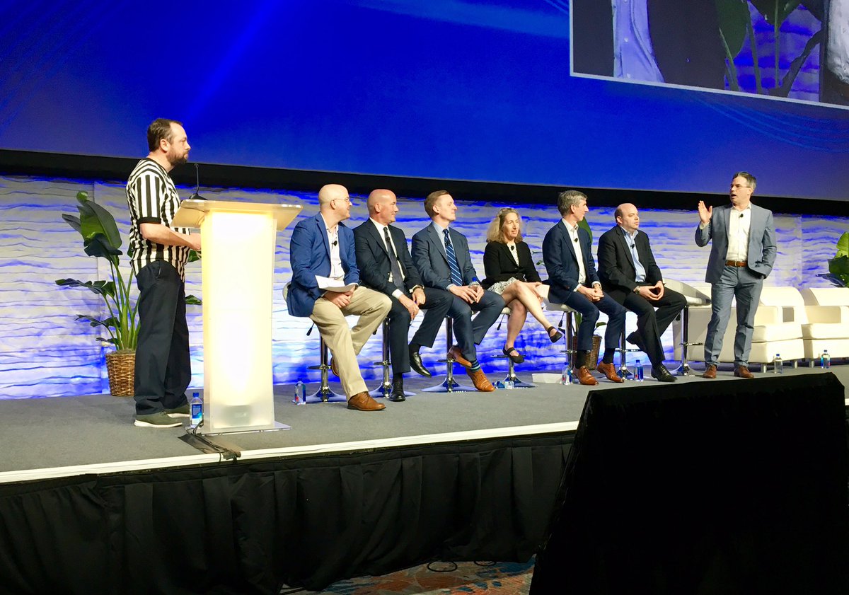 JulieMansmann's tweet photo. Hougan wins with @vaneck_us’s $ESPO. A very fun panel all around! #InsideETFs https://t.co/TBZ8nSZNae