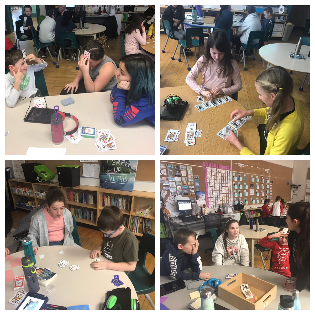 Our 6s has a great period with <a href="/MsKorkushTamlin/">MrsKorkush</a>’s 2/3s working on inverse operations and working memory. We also gave them some Seesaw tutorials. Incredible to see our compassionate leaders at work, along with the engagement of all students. #ActivatedLearning