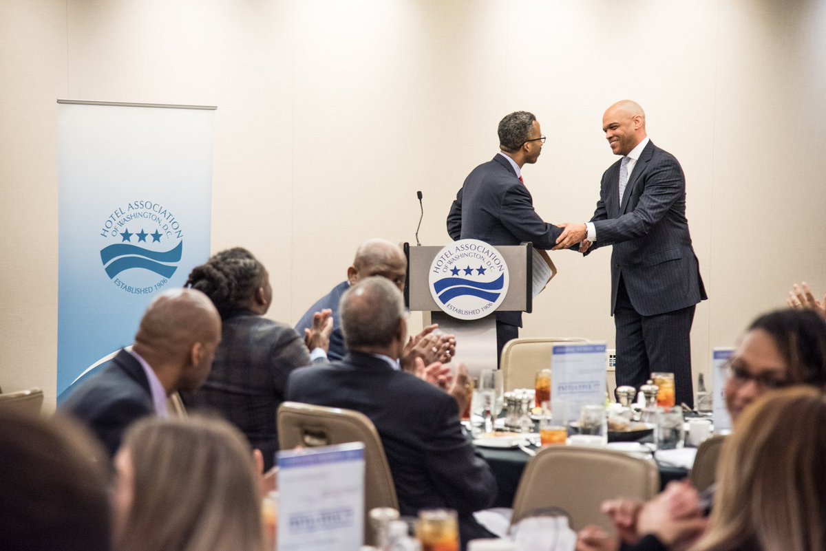 OfficialHAWDC's tweet photo. Thank you to all of our valued members who attended our Annual Meeting. A special thank you to Councilmember @kenyanmcduffie for being our keynote speaker and highlighting the contributions of the hotel industry to Washington, D.C. https://t.co/GndGcTF1LU