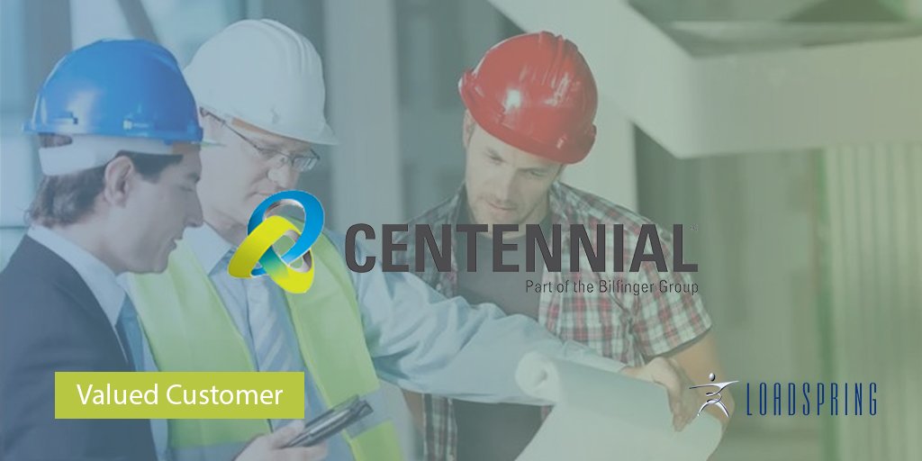 LoadSpring's tweet image. The nation’s largest #JobOrderContracting (JOC) firm, Centennial Contractors Enterprises, Inc. extended its business with #LoadSpringSolutions. Watch for new developments! #cloudbasedprojectmanagement #cloud 📷 Centennial Contractors Enterprises, Inc.