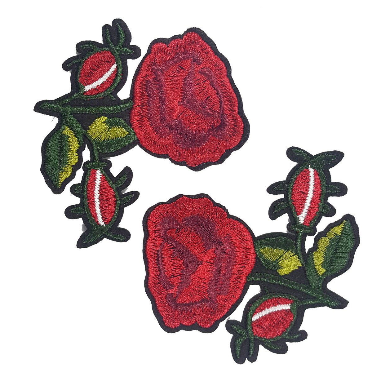 KBazaarFashion's tweet image. Red Iron on Roses Appliques, Hot Fix Red Flower Appliques, Fast Adhesive Flowers seethis.co/KanKPV/ #patchapplique #etsysale