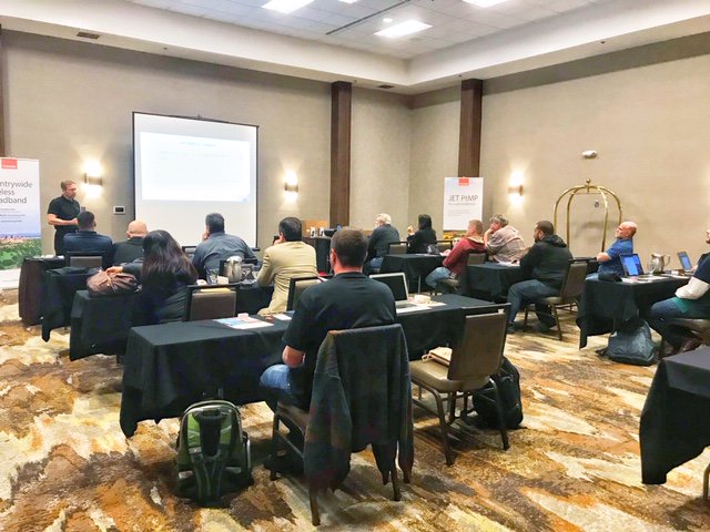 DoubleRadius's tweet photo. Thanks to the attendees and our partners @SAFTehnika and @radwin for making #BuildingBetterNetworks Day a success! Check out our website for upcoming events, webinars and trainings. #WirelessKnowledge https://t.co/jsbAfTlHi8 https://t.co/6P5CIKodZr