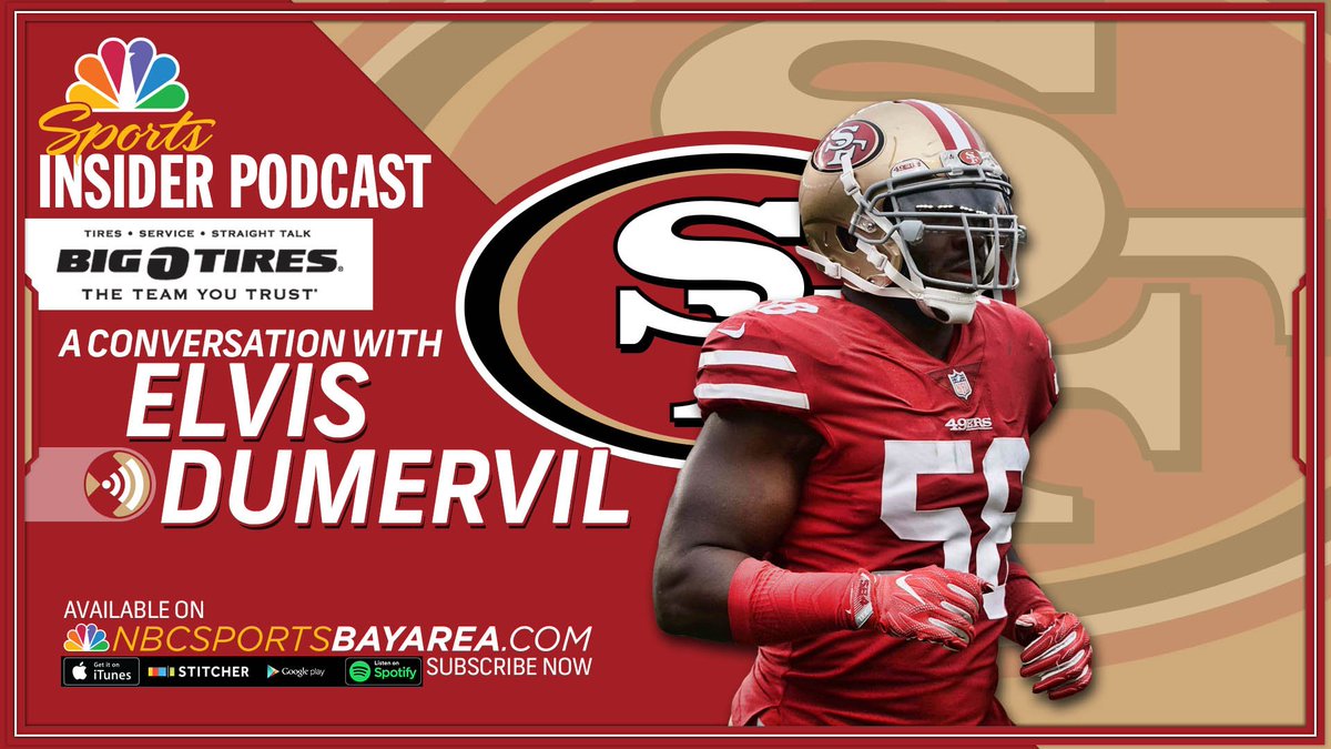 Thanks to Elvis Dumervil for talking with me about edge rushers, his one season with the #49ers and his post-football life on the #49ersInsiderPodcast. <a href="/EKD92/">Elvis Dumervil</a> 

LISTEN:
art19.com/shows/49ers-in…