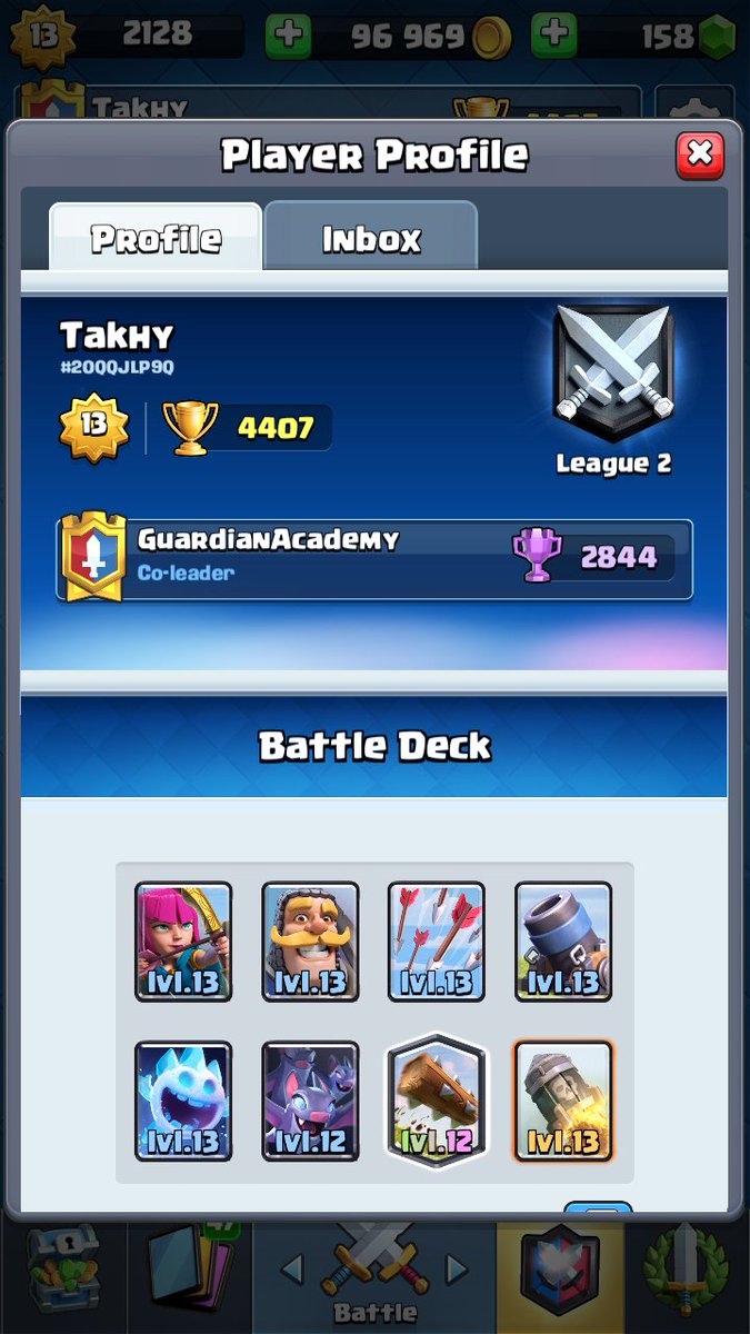 Me retiro de CR y pongo a la venta mi cuenta, pido la cantidad de $1600 pesos mexicanos.
La cuenta tiene:
🎯Cambio de nombre
🎯Nivel máx
🎯 7 cartas máx
🎯 Emotes
🎯Trade Tokens
🎯 Récord de copas 4900
Agradezco Rt @DarkfightGT_