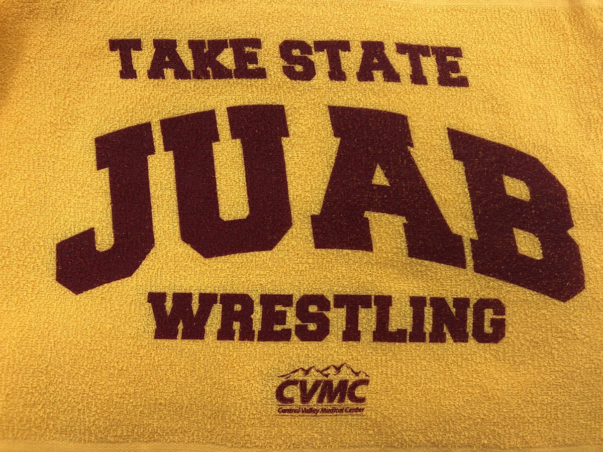 JuabWrestling's tweet photo. Rally towels are here. Pick yours up at state!  #JW https://t.co/PlYb6TKZpf