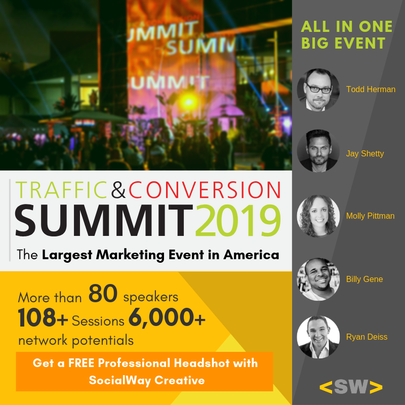 socialwaycreate's tweet photo. Will you meet us there?
If yes, we are going to give you a Professional Headshot Photo for FREE!
No Catch! Just sign up to guarantee your FREE Professional Headshot Photo.
Sign up now! https://t.co/DmpaI2EyYT 
#TrafficandConversion2019 #TC2019 https://t.co/B8M5oMnMyX
