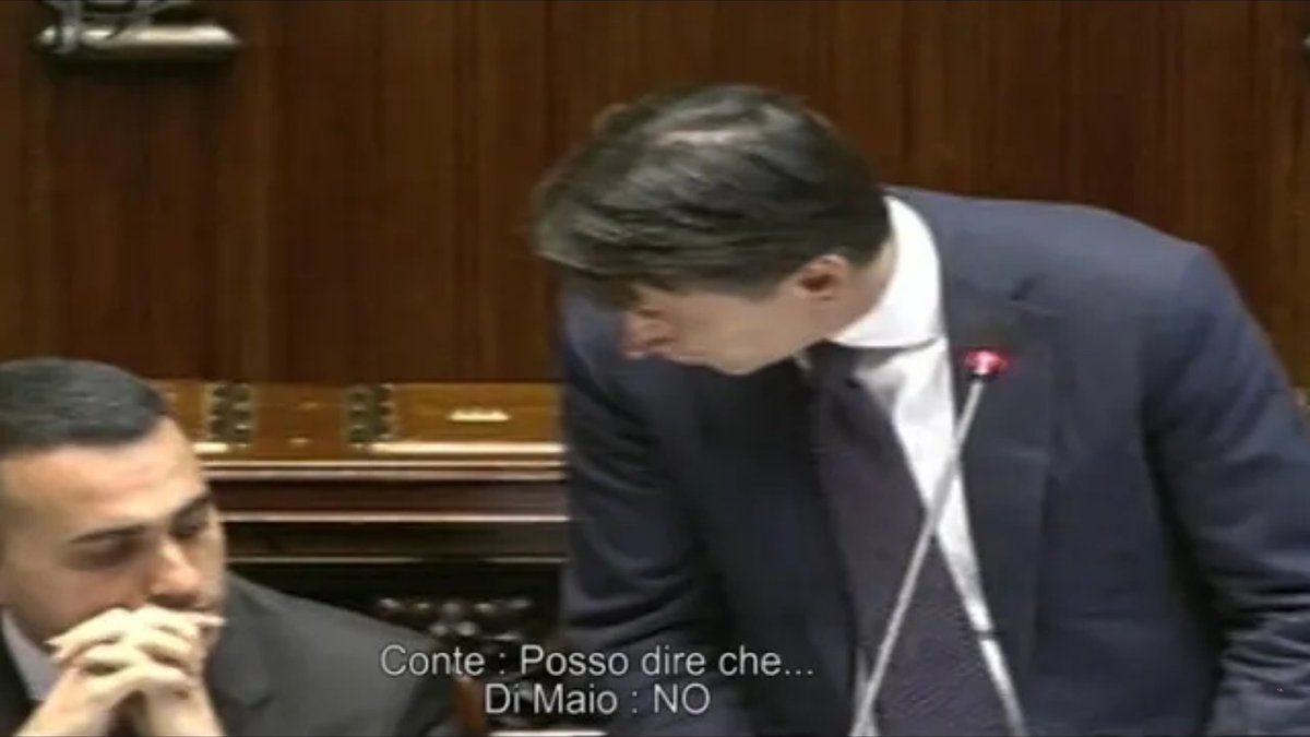 AngeloCrippa's tweet image. #Verhofstad Montecitorio, giugno 2018 Conte domanda: Posso dire che.. 
Risposta di Di Maio: No
youtu.be/Ctbg3c17ONU
