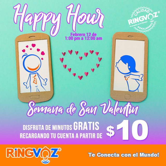 RingVoz's tweet photo. SAN VALENTIN Llego a #RingVoz Hoy hasta media noche recarga desde 10 USD en tu cuenta y recibe el 15% adicional del valor de tu recarga https://t.co/aFgth1JmrW llámanos 7865331119. https://t.co/BwRoxV26ws