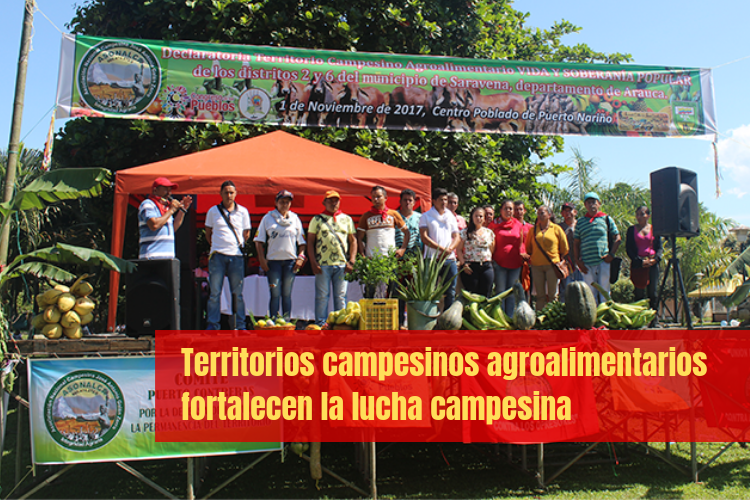 Seguir construyendo Territorios Campesinos Agroalimentarios, así como defender la soberanía alimentaria de la región y del país, conservar y mejorar la salud de los pobladores del campo y la ciudad son los objetivos de los campesinos para el 2019 goo.gl/rfFXdH