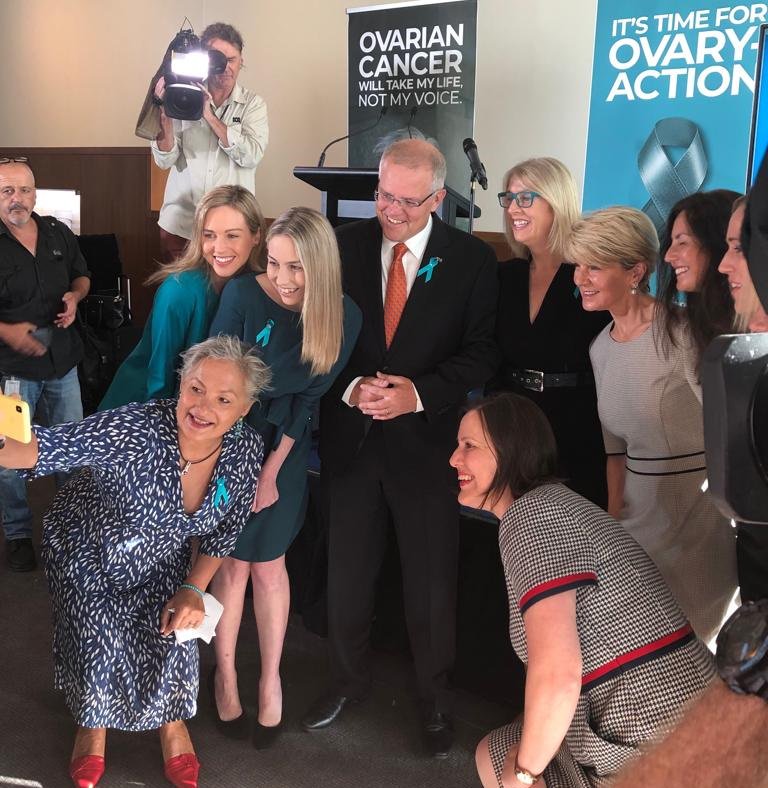 KellyODwyer's tweet photo. Today @ScottMorrisonMP announced $1.6m in new funding for support services for women with ovarian cancer and their care givers. We will continue to fight this disease alongside every woman diagnosed with it. #ItsTimeForOvaryAction #OCAM2019 @OvarianCancerOz https://t.co/Esc3CsDh5b