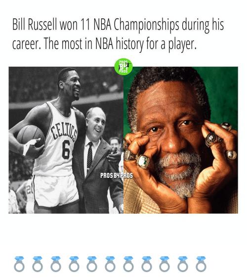 Yup that is true. Also happy birthday to the great Bill Russell! 