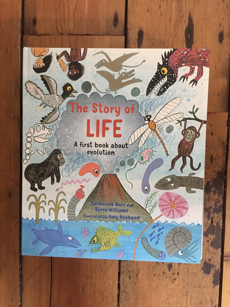 catherine_barr's tweet photo. Happy #DarwinDay Here’s my first book - I wrote it because I couldn’t find the story of evolution for my primary school girls #2015 https://t.co/dCyaWQL9bf