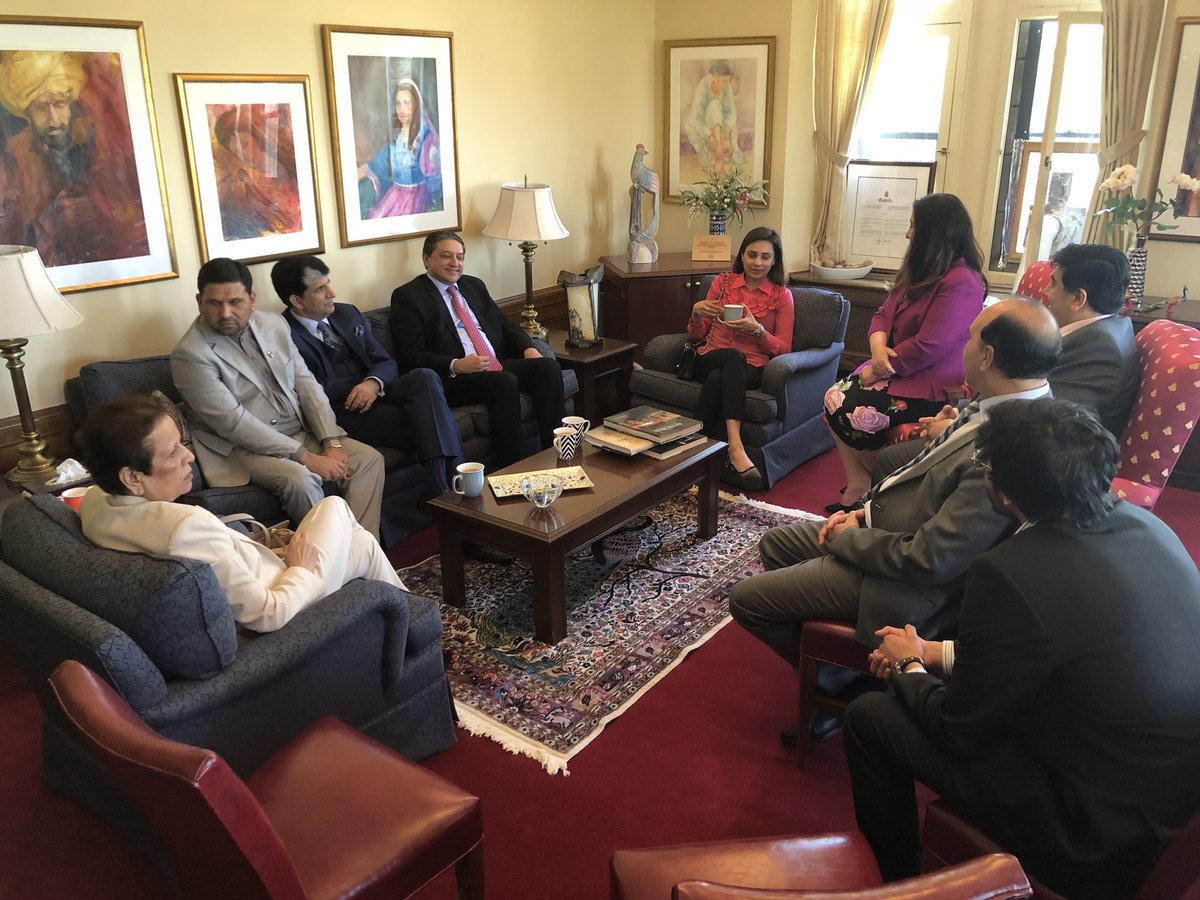 Canada_Pakistan's tweet photo. It was a pleasure working with @ForumFed in hosting #Pakistan #senate delegation to #Canada! https://t.co/inVGZWfHGf