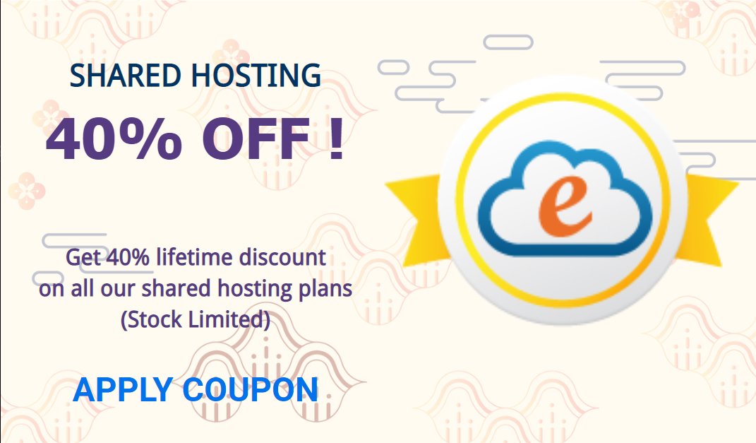 vernalweb's tweet image. Get 40% lifetime discount on all our shared hosting plans
Promotion Details: ezzytech.com/promo.php

#EzzyTech #WebHosting #DiscountOffer