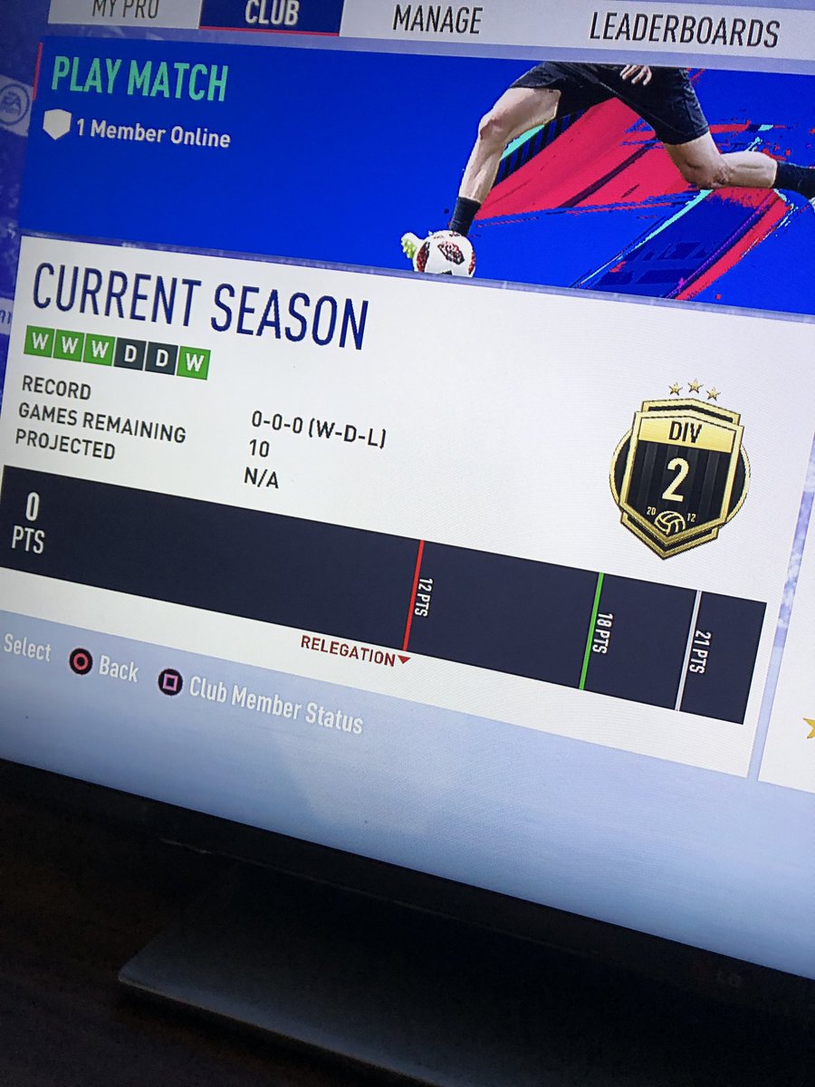 riplsd2019's tweet photo. Yeahhhhhhhhhhhhhhhhhhhhhhh !!!!!!!!!!!! Division 2 baby !!!!!!!! #ProClubs #fifa19 https://t.co/lphCimjjvW