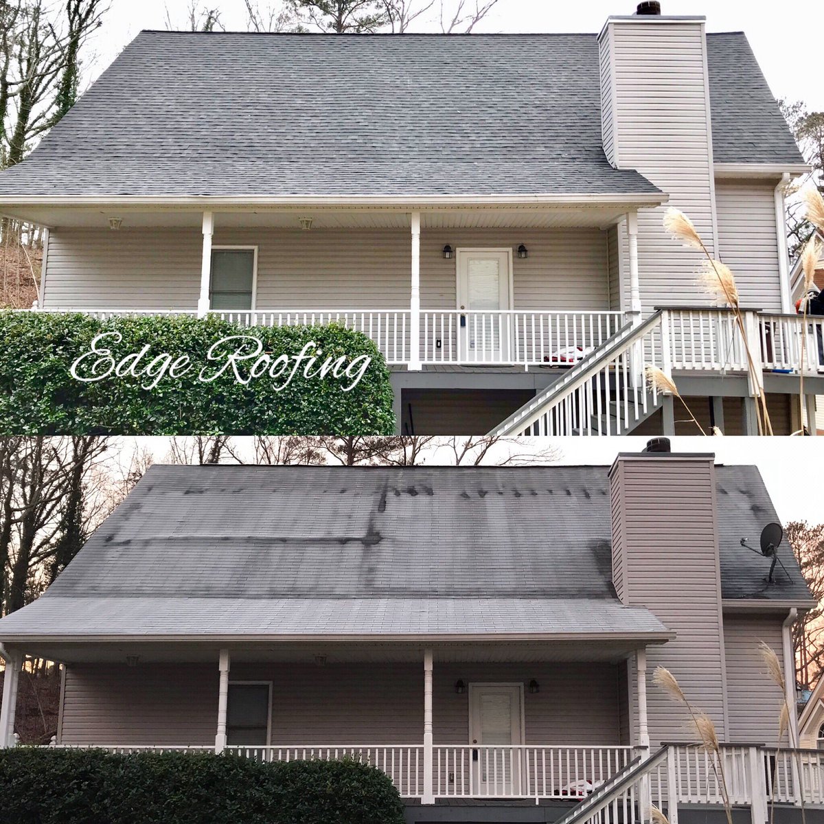 EdgeRoofsLLC's tweet photo. Another roof another day! ๐ก We donโt enjoy the rain โ๏ธ either BUT if you decide you need some fixing on that leak youโve noticed - call us 833-GOT-EDGE. #edgeroofing #833gotedge #newroof #owenscorning https://t.co/59OgxXGzkA
