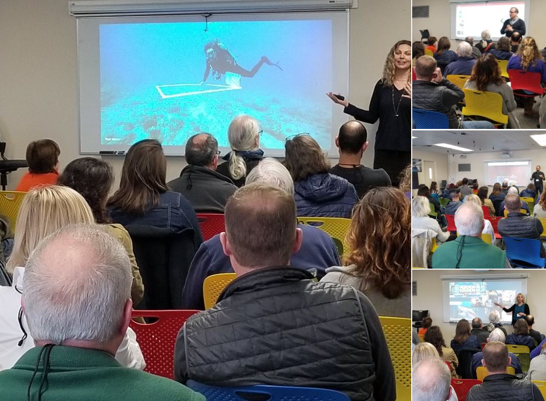 xrmarin's tweet photo. The future of #VR in Education is now! Inspired by our incredible speakers at  #Education Workshop at @xrmarin. Thank you @dsarno @MarkAndersen @HoneycombCoral @MarinebioTeach &amp; Tod Colegrove! Thanks to everyone who came to the event! The future of #VR in Education is now! https://t.co/uSlYOX6hpq