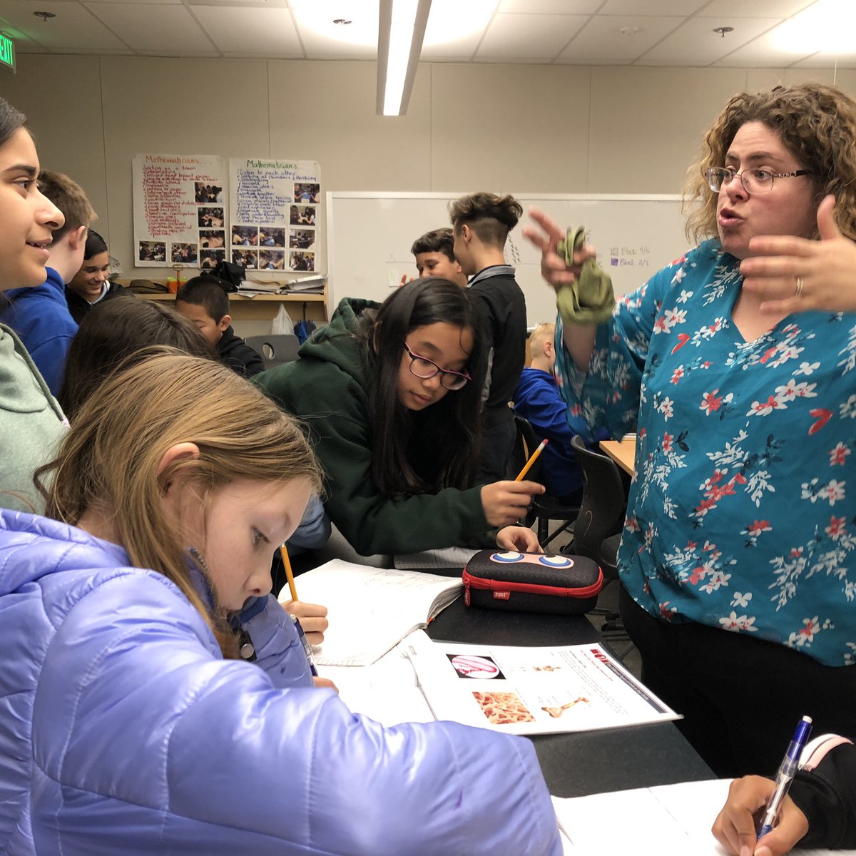 Emily_Battin's tweet image. You are guaranteed to see excitement if there is learning happening in Mrs. Miksits classroom. Today there were all kinds of discussions about different types of cells and their function! #WCSTweetWeek #WCSJoyfulLearning