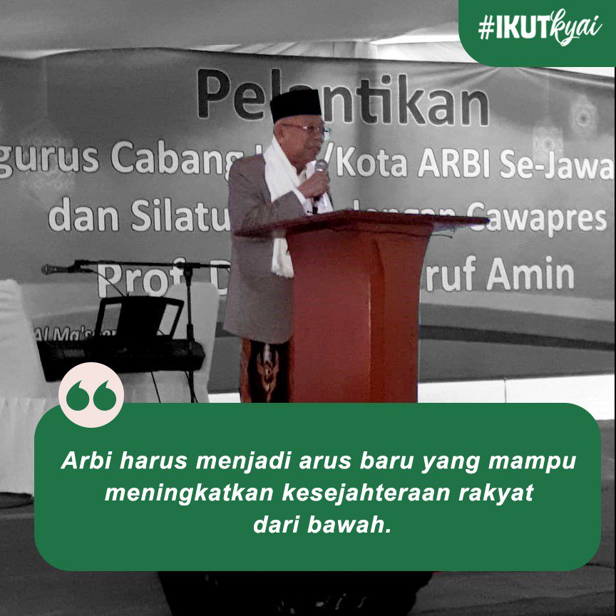 Kyai aja mendukung pakde...
Mantap satu periode lagi..