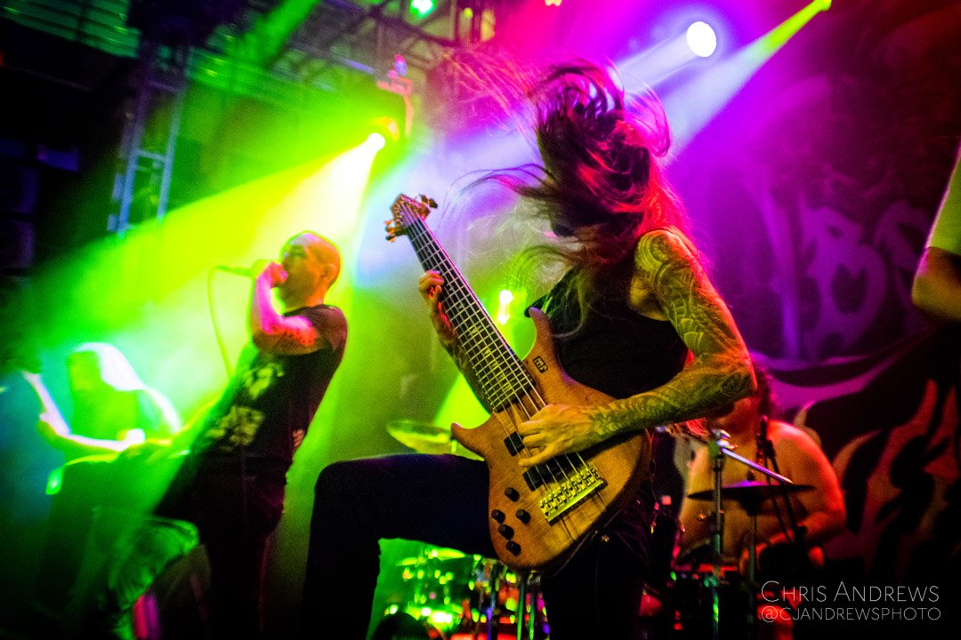 #Techdeath royalty <a href="/RealmofObscura/">Obscura</a> bring along genre-mates @Fallujahbayarea, <a href="/Allegaeon/">Allegaeon</a> and <a href="/FirstFragmentQC/">First Fragment</a> for a mind-blowing display of musicianship at London’s @O2Islington and <a href="/CJAndrewsPhoto/">Chris Andrews</a> was there. puregrainaudio.com/photos/obscura…