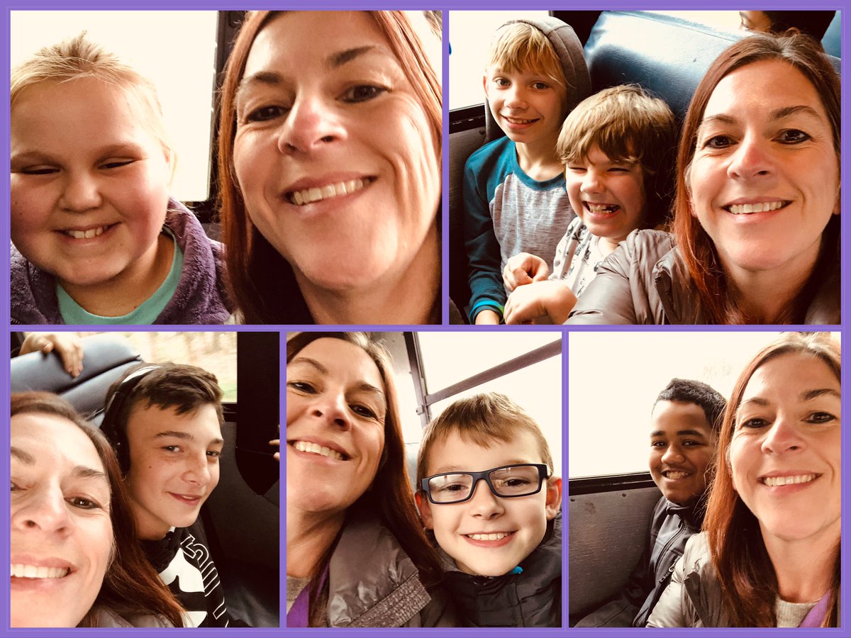 This week is bus driver appreciation and I got to ride the bus home with some of my favorite students today! #LoveYourBusDriver #LoveTheBus2019 <a href="/RES_RSSS/">Rockwell Elem NC</a>