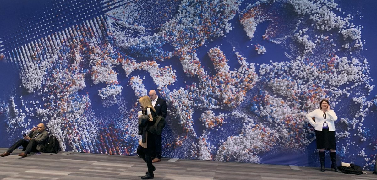KlausRoder's tweet photo. #Think2019 is in full swing ... the @GinniRometty chairman’s address starting in a few with #icp4data being part of the keynote #Think2019 #AI #ML #DataScience #Data #LadderToAI https://t.co/IJ0YlhVhbu