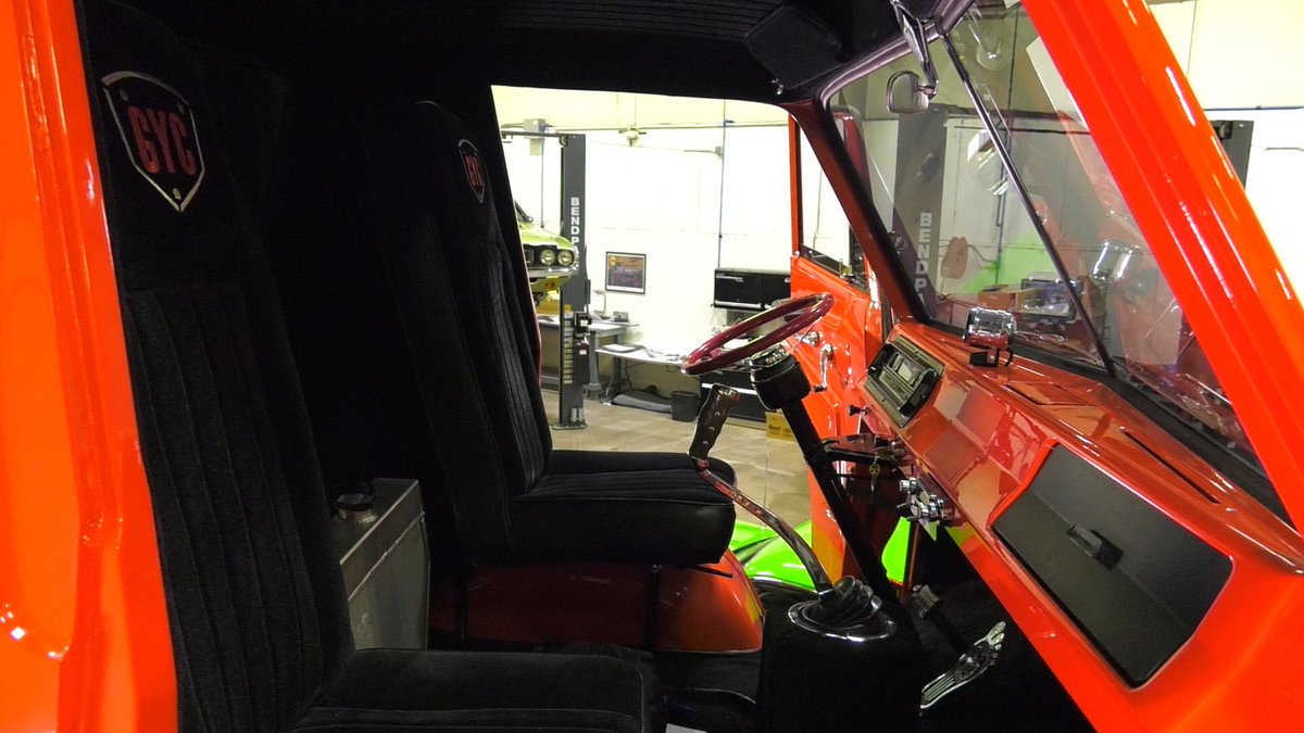 graveyardcarz's tweet photo. Tonight's episode is all about the final detail and assembly of our #Dodge #A100 then it's off to #SEMAShow2018! You're not going to want to miss this! #MoparOrNoCar #GraveyardCarz #SeasonX #Mopar4Life #MoparNation https://t.co/bQcP554vEW