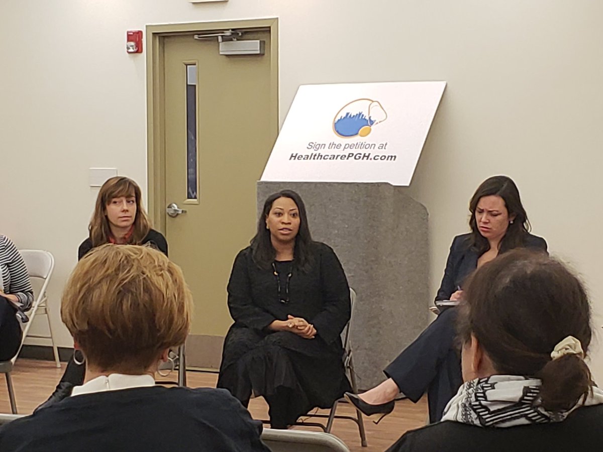 SmarThoughts's tweet photo. @PBGHPA participating in Town Hall meeting about UPMC-Highmark dispute with County Controller @ChelsaWagner https://t.co/Ner1IefjxQ