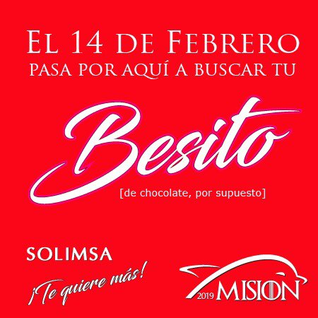 solimsard's tweet photo. Además de los excelentes productos y el mejor servicio, te daremos un Besito. Ven, procura el tuyo! https://t.co/C6mxvvxCXP