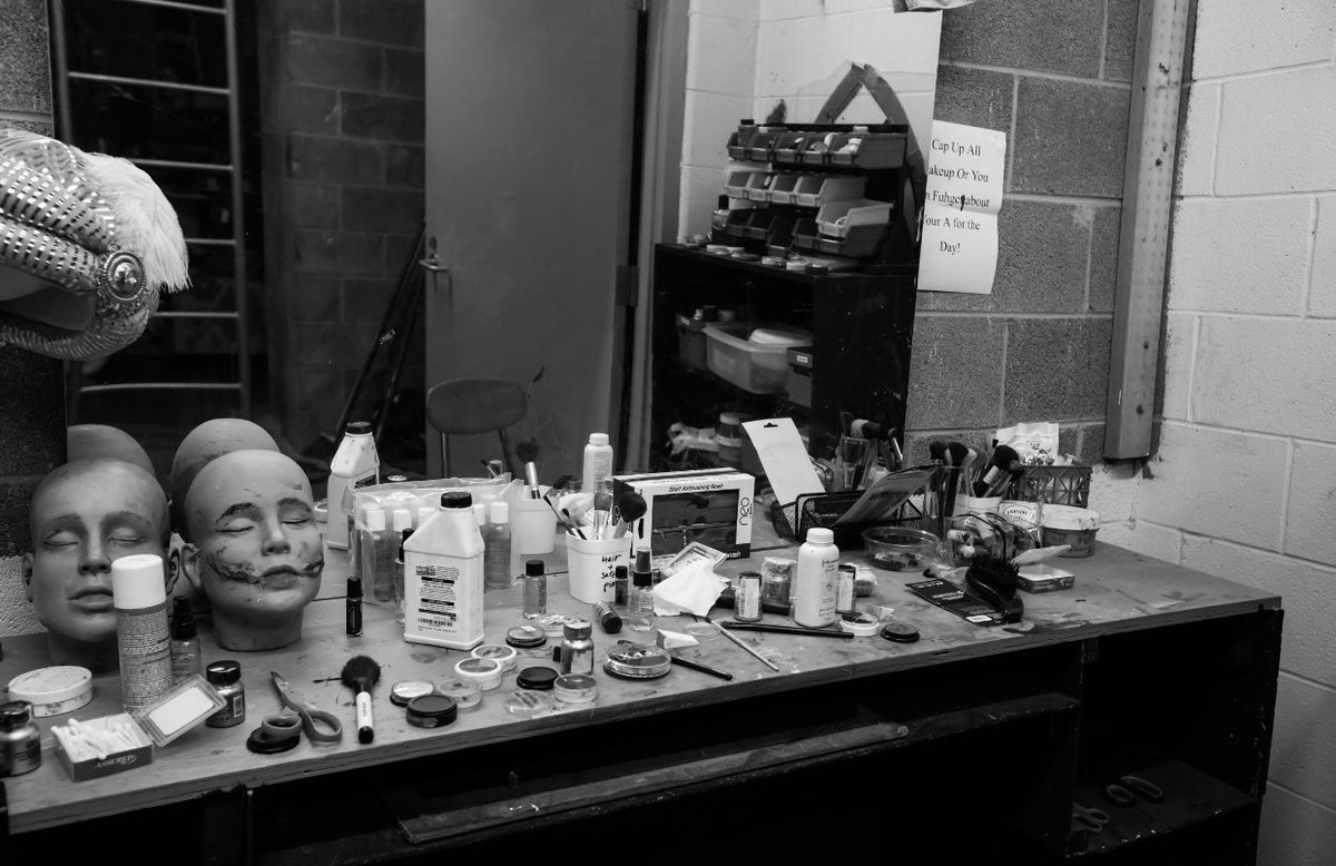 ravenslighting's tweet photo. Theatre makeup for BAB..... https://t.co/o6tOLlLKRg