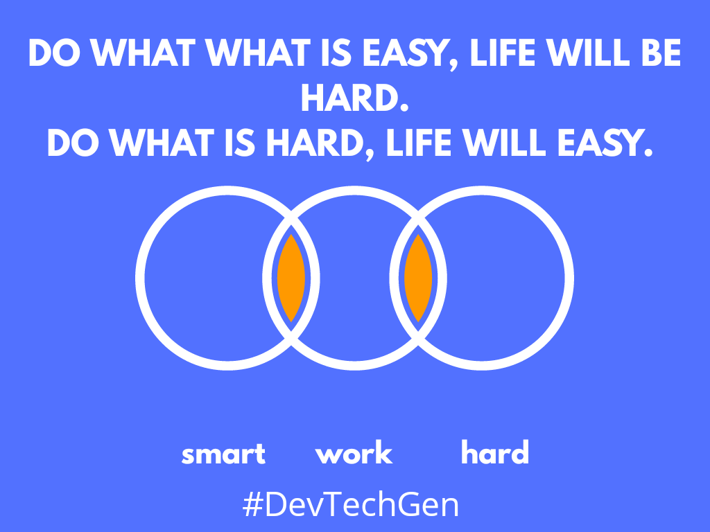 devtechgen's tweet photo. Work hard then work harder
#DevTechGen #WednesdayWisdom https://t.co/mhA1DEUTbz
