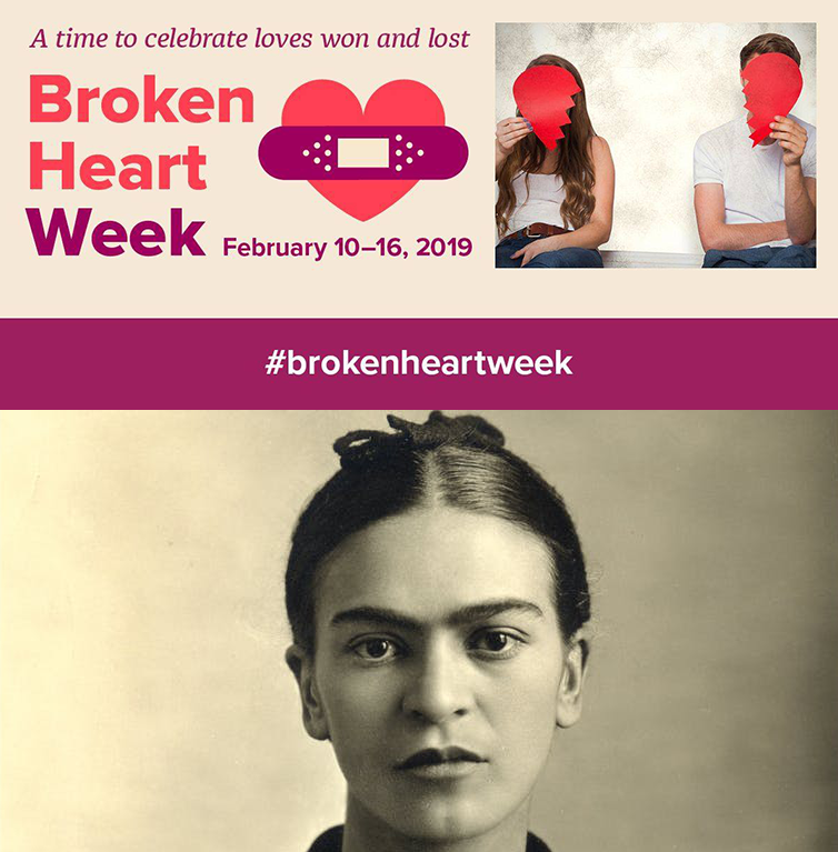 MexicoNowFest's tweet photo. If you want to learn more about #FridaKahlo's passionate and often devastating love life that inspired some of her most famous works, join our Festival director TODAY Feb 14 @ 3pm at #SeasideLibrary.
https://t.co/gc1ZX5fHQd https://t.co/1ONyaA7XGk
#mexnowfest
#ValentinesDay