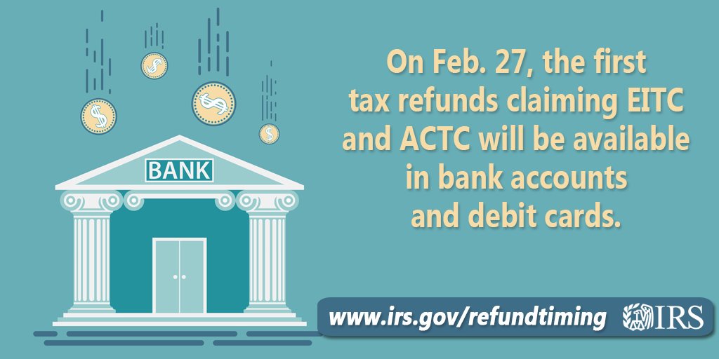 IRS on Twitter "By law, the IRS can’t issue refunds claiming EITC