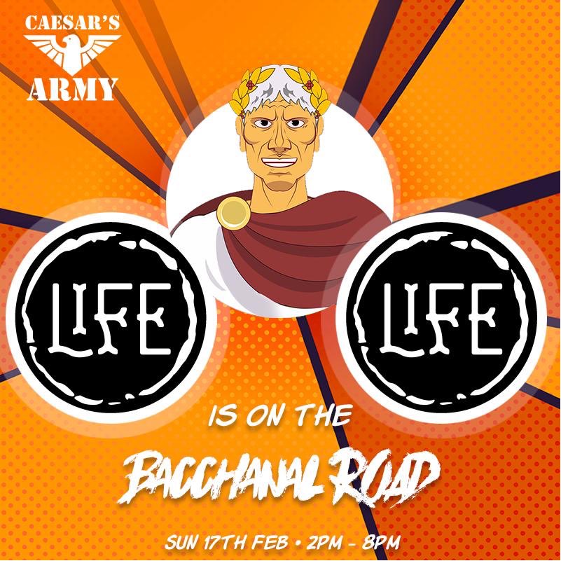 AkilSamuel's tweet photo. BOOM BLAST @LIF3TT @caesarsarmy 🚀🍾 
When we roll, we don’t roll alone!!! 
WE ARE ONE and We moving HEAVY with @caesarsarmy!!!
.
@lifeeventstt x @caesarsarmy
BACCHANAL ROAD TT
Sunday 17th February 2019
2pm to 8pm
Drinks Inclusive
Brian Lara Cricket Academy, Tarouba https://t.co/Jd5oaS321p