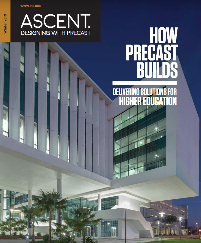 PCIMountain's tweet photo. Have you read the latest issue of Ascent Magazine?  https://t.co/cUJxC9RZGt This issue features great info about how higher education buyers are getting beautiful, resilient, energy-efficient buildings. Into stadiums? They're there too! #HowPrecastBuilds https://t.co/cUJxC9RZGt https://t.co/9BCRWg1Afz