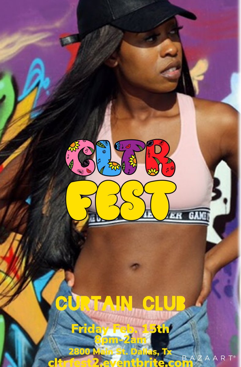 macronimusic's tweet photo. #cltrfest Part Dos! 🎨🎧 
@micahmisfit @TiDarianB @YungWhiteLit @killabmuzic @dontfollowmeka @DjJohnnyRip @ThaDallasU @brycegenre @214bri https://t.co/Cc20Lz3UkT