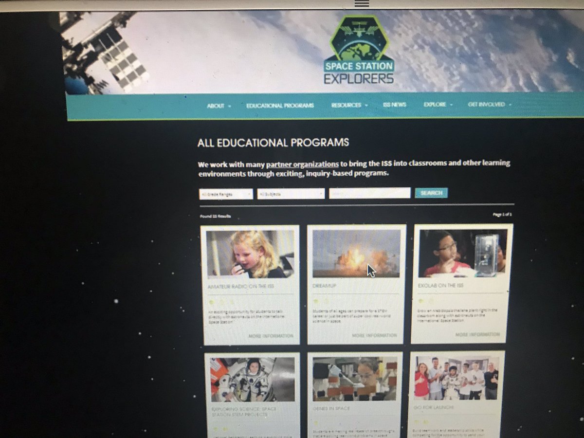 MrsBrinsonLES's tweet photo. Excited about bringing space to my students! Germs in Space Exploration! #spacestationambassador #2ndgradeSTEM @DreamUp_Space @SpaceStnExplore @jlee_les @Ckanderson_LCSS @LibertyCoSchool https://t.co/Z9XAwRAeUU