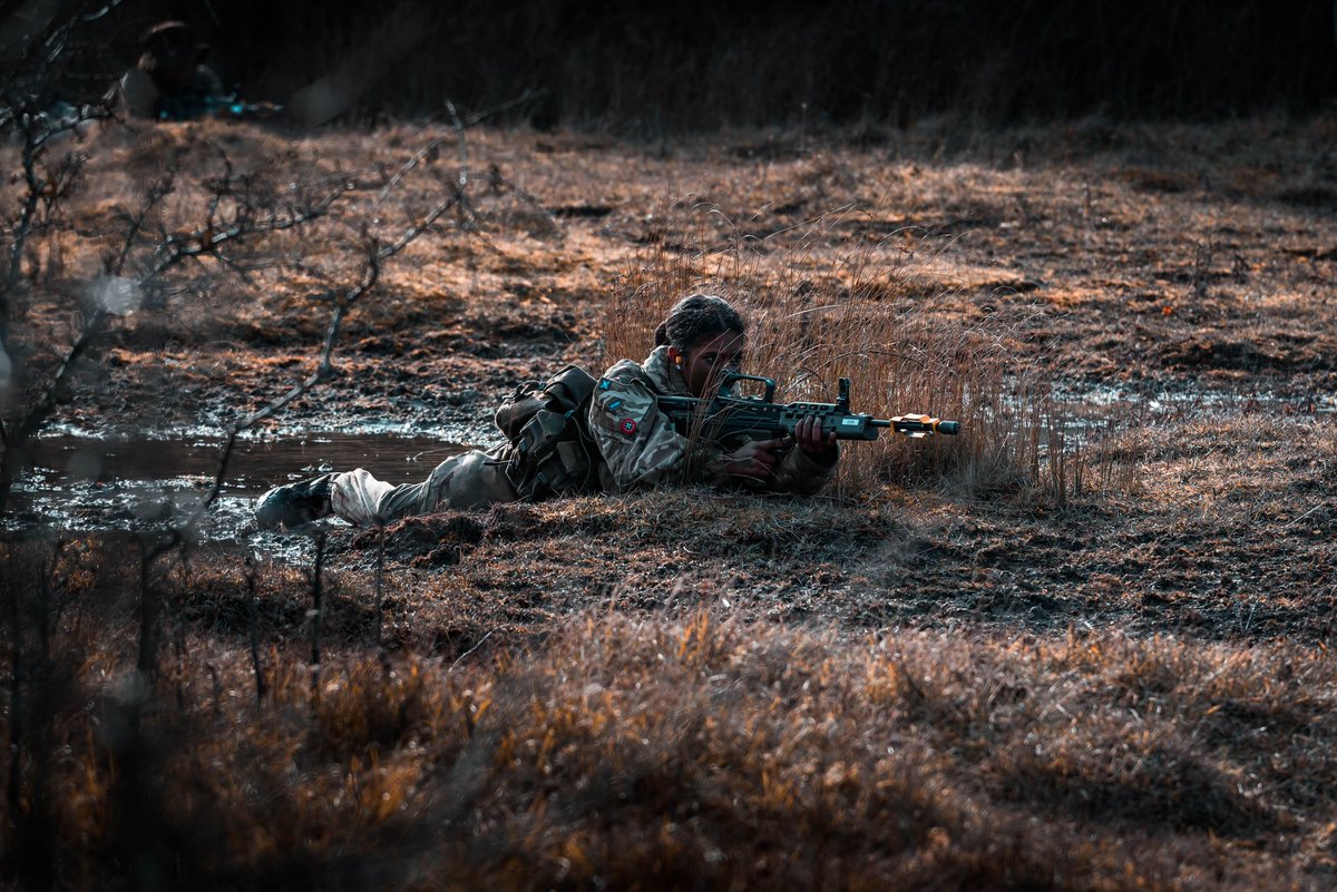 I love getting action shots of fieldcraft. Here we have some of our senior cadets practicing fire and movement. <a href="/armycadetsuk/">Army Cadets UK</a> 
#armycadets #armycadetforce #fieldcraft #rifles #armycadetsuk #goingfurther