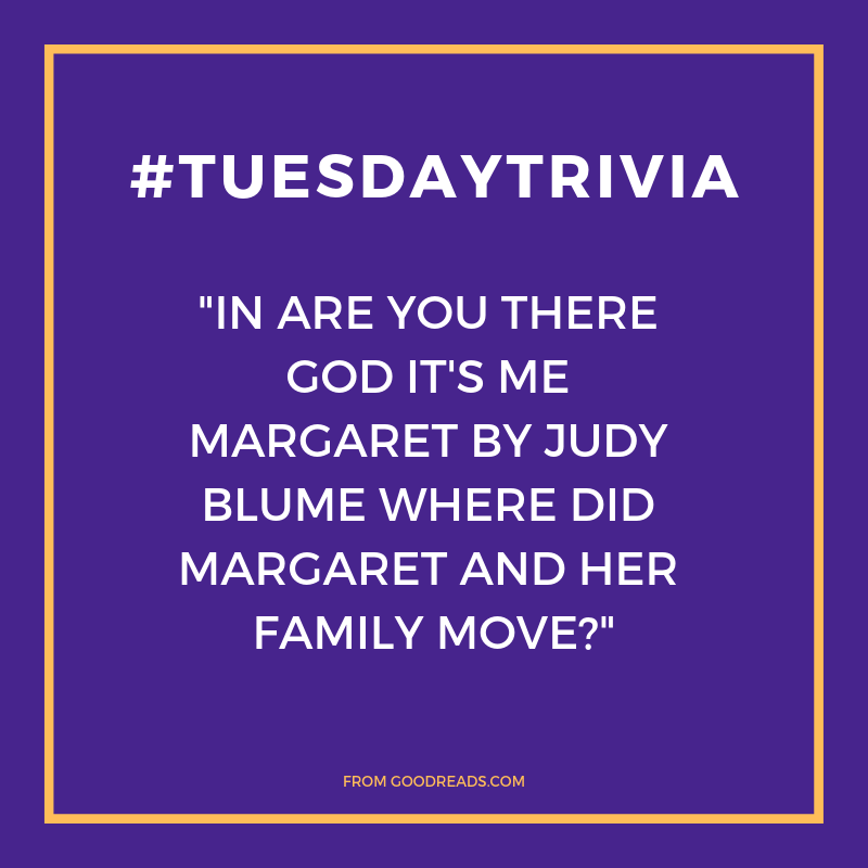 Today is also the author\s 81st birthday! Happy Birthday Judy Blume!   