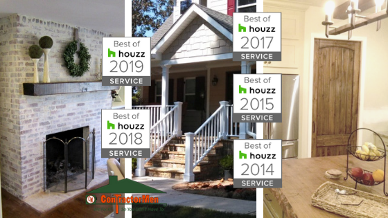 ContractorMen's tweet photo. ContractorMen has been voted, once again, Best of #Houzz Service for 2019! Check out our portfolio with past projects and ideabooks for you to explore. Check back often for more exciting #remodels from ContractorMen > https://t.co/fnv7bWfc8q #contractor #GARemodel #dreamhome https://t.co/jCyjOHcExJ
